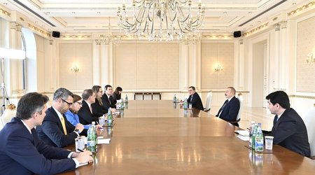 Prezident İlham Əliyev ABŞ Dövlət katibi köməkçisinin müavinini qəbul edib