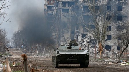 Russian troops begin to withdraw some of their units from Mariupol, Pentagon says