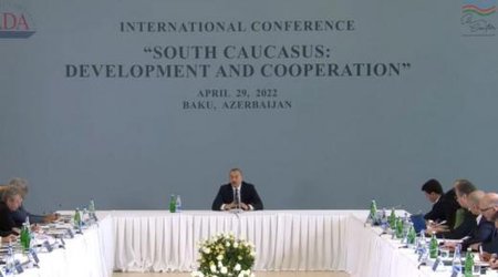 Rusiyaya qarşı sanksiyalar Azərbaycanla əlaqələrə hələ mənfi təsir göstərməyib - Əliyev