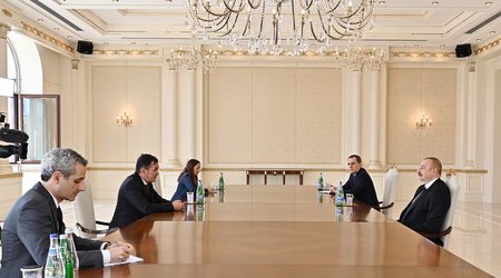 Prezident Fransa XİN-in Şərq Tərəfdaşlığı üzrə səfirini qəbul edib