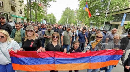 Armenian opposition stages four simultaneous rallies in downtown Yerevan