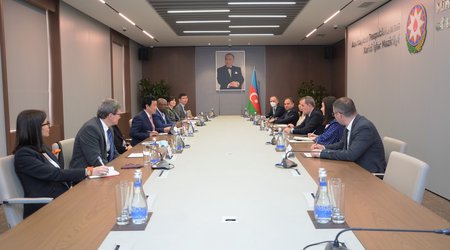 Ceyhun Bayramov BMT nümayəndəsi ilə görüşdü