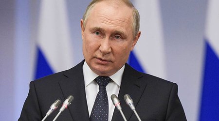 Putin Azərbaycan, Gürcüstan və Ukrayna xalqını təbrik etdi