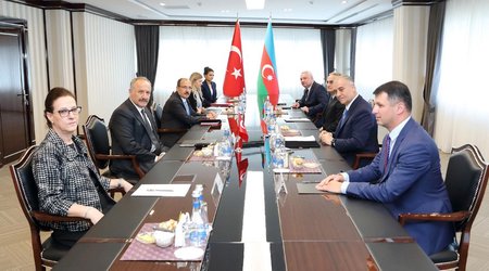 DTX rəisi Türkiyə rəsmisi ilə görüş keçirdi
