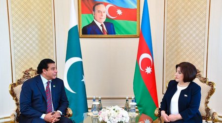 Председатели парламентов Азербайджана и Пакистана провели встречу