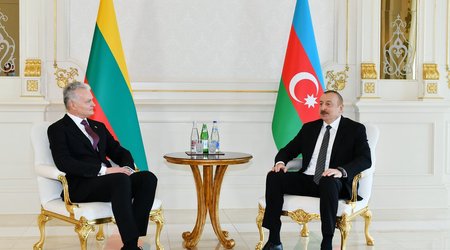 Президенты Азербайджана и Литвы обсудили вопросы двустороннего сотрудничества