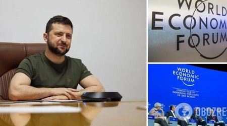 Zelenskyy delivers speech at World Economic Forum in Davos