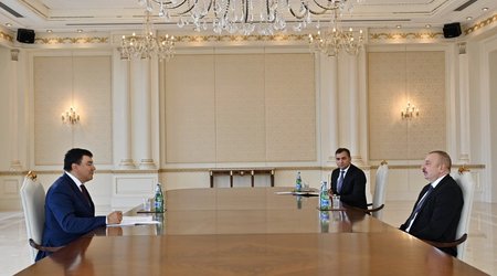 Президент Ильхам Алиев принял заместителя премьер-министра Узбекистана