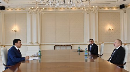 Özbəkistan Baş nazirinin müavini Prezidentin qəbulunda - YENİLƏNİB
