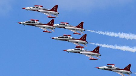 Пилотажная группа Turkish Stars возвращается в Турцию