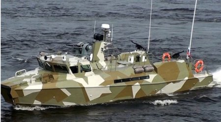 Ukraine Army destroys Russia's two landing craft