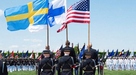 NATO conducts naval exercises with Finland and Sweden