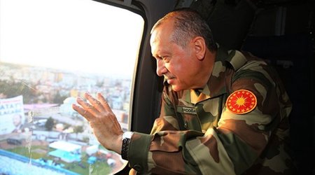 Ərdoğan Azərbaycan hərbçilərinin təlimini izləyəcək