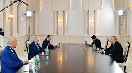 President Ilham Aliyev receives Binali Yildirim