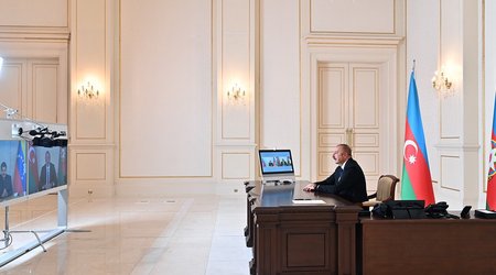 Президент Азербайджана встретился с президентом Венесуэлы