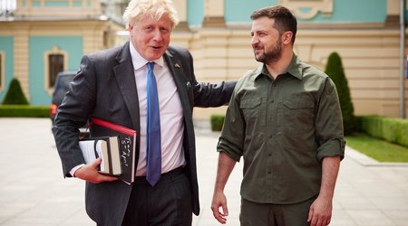 Boris Johnson visits Ukraine