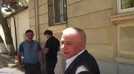 Sabiq MTN polkovniki jurnalisti təhqir etdi - Video