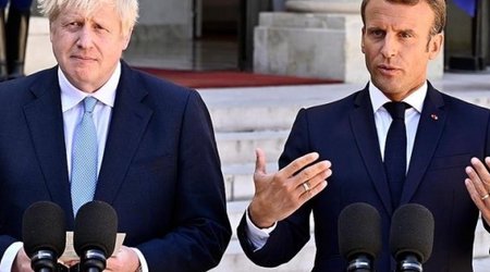 Джонсон и Макрон договорились усиленно поставлять военную помощь Украине