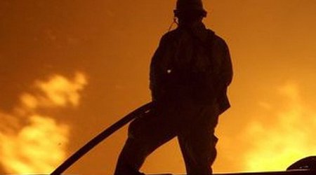 Возле «Зимнего парка» произошел пожар