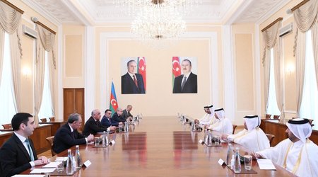 Али Асадов встретился с генпрокурором Катара