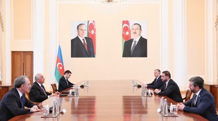 Али Асадов встретился с Генпрокурором Грузии
