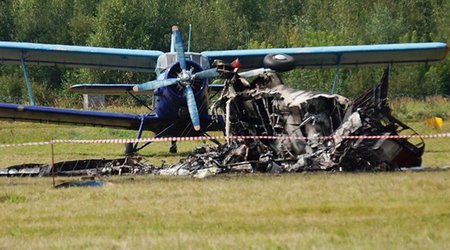 В России разбился самолет Ан-2, есть погибшие