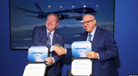 "Azərbaycan Hava Yolları" dörd yeni "Boeing 787-8 Dreamliner" avialayneri alır