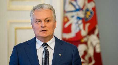 Lithuanian president leaves for Kyiv