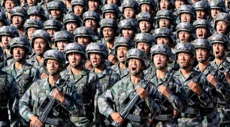 Армия Китая находится в режиме повышенной боеготовности