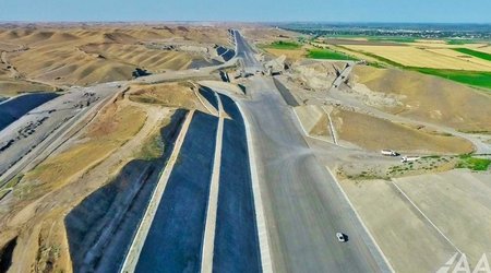 Строительство Зангезурского коридора выполнено на 57%