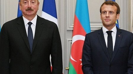 Алиев и Макрон обсудили провокации армян