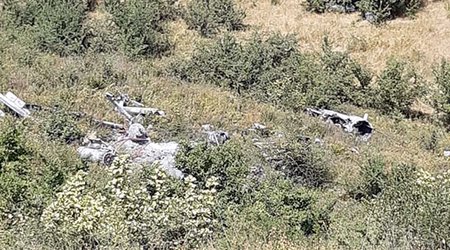 Müdafiə Nazirliyi Qarabağda "Mİ-8" helikopterinin qalıqlarını tapıb