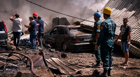 Число погибших при взрыве в ереванском ТЦ достигло двух - ФОТО