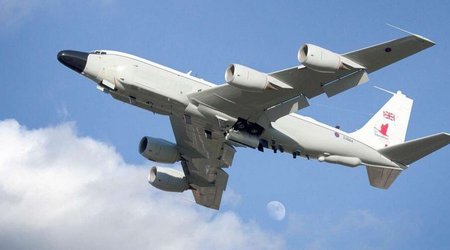 UK spy plane detected in Russian airspace