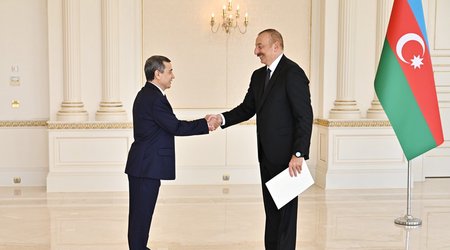 Новый посол Туркменистана на приеме у Ильхама Алиева говорил по-азербайджански