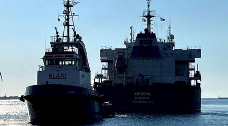 Another vessel with foodstuffs leaves Ukrainian port of Chornomorsk