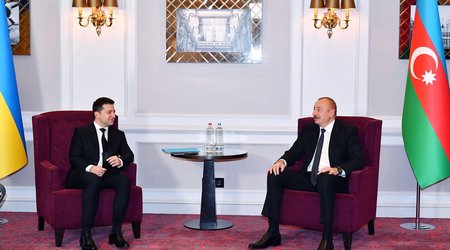 İlham Əliyev Volodimir Zelenskiyə təbrik məktubu ünvanlayıb