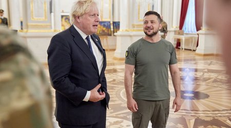 Boris Johnson visits Kyiv