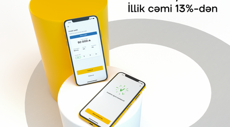 Yelo Bank-dan 50 000 AZN-dək onlayn kredit