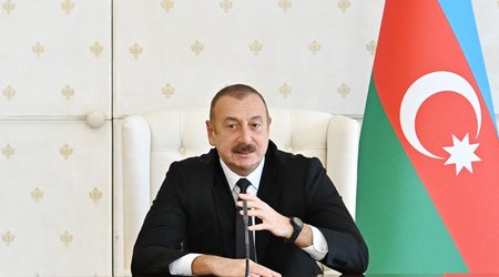 Ильхам Алиев: Мы построили самый большой торговый порт на Каспии