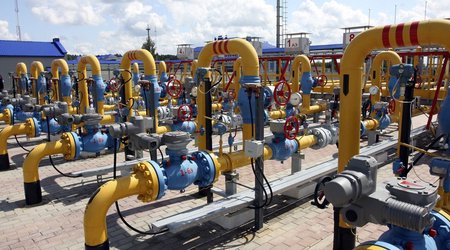 European underground gas storage facilities almost 82% full