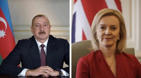 Ilham Aliyev congratulates Elizabeth Truss