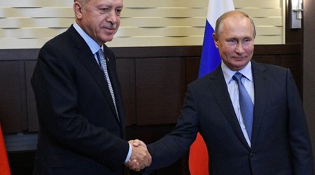 Путин обсудит с Эрдоганом ограничение вывоза зерна из Украины