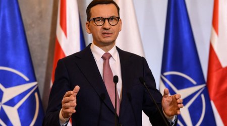 Polish PM arrives in Kyiv