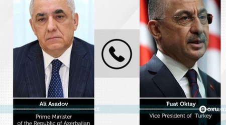 Вице-президент Турции позвонил Али Асадову