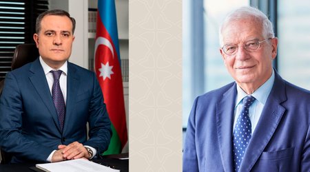 Azerbaijani FM holds phone conversation with EU High Representative