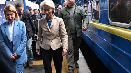 President of European Commission arrives in Kyiv