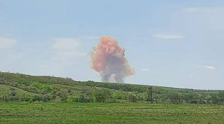 Powerful explosion hits Ukraine’s Kherson