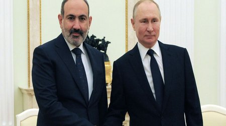Пашинян обсудил с Путиным  обращение Еревана к ОДКБ