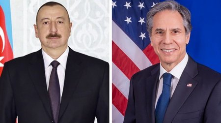 President of Azerbaijan, US Secretary of State hold telephone conversation